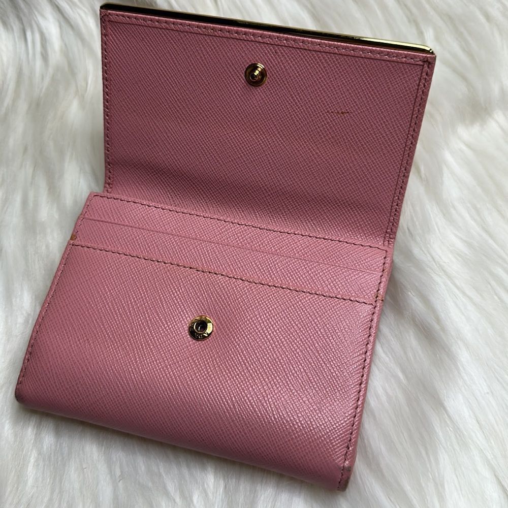 💯Authentic Prada compact Wallet 🍀 - Picture 8 of 15